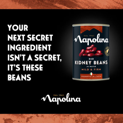 Napolina red kidney beans in water 400g, imported from the UK