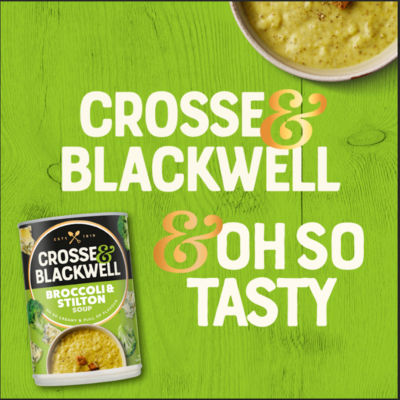 حساء البروكلي والستيلتون من Crosse & Blackwell 400 جرام (علامة تجارية بريطانية)