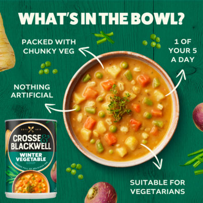 Crosse & Blackwell winter vegetable soup 400g - British product