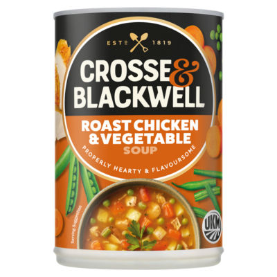 Crosse & Blackwell Roast Chicken & Vegetable Soup 400g - British product