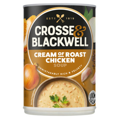 ASDA Crosse & Blackwell Cream of Roast Chicken Soup 400g- Buy online at McGrocer