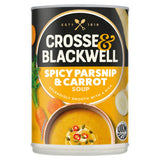 Crosse & Blackwell soup spicy parsnip carrot 400g, imported from the UK