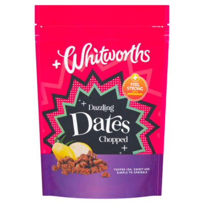 Whitworths Dazzling Chopped Dates 250g (British brand)
