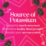 Whitworths Fantastic Flame Raisins 300g, imported from the UK