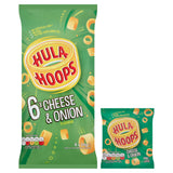 Hula Hoops crisps Cheese & Onion 6 Pack, UK version