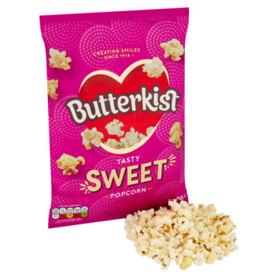 Butterkist sweet popcorn 100g - British product