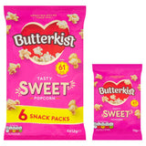 Butterkist sweet popcorn 6 pack - British product