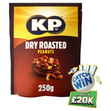 ASDA KP Dry Roasted Peanuts 250g- Buy online at McGrocer