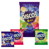 Discos variety crisps multipack 6 pack - British product
