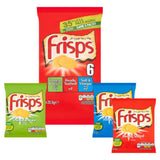 Frisps variety multipack wheat snack crisps 6 pack - British product