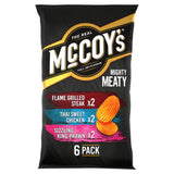 McCoy's crisps Meaty Variety Multipack 6 pack, UK version