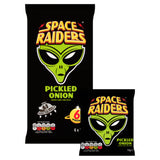 Space Raiders pickled onion crisps 6 pack (British brand)
