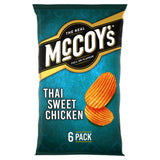 ASDA McCoy's Thai Sweet Chicken Potato Crisps Multipack 6 Pack- Buy online at McGrocer