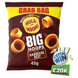 ASDA Hula Hoops Big Hoops BBQ Beef Grab Bag Crisps 45g- Buy online at McGrocer