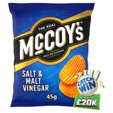 ASDA McCoy's Salt & Malt Vinegar Grab Bag Crisps 45g- Buy online at McGrocer