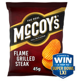 ASDA McCoy's Flame Grilled Steak Grab Bag Crisps 45g- Buy online at McGrocer