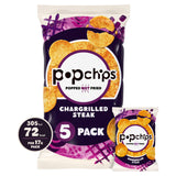 ASDA Popchips Chargrilled Steak Crisps 5 Pack- Buy online at McGrocer