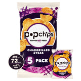 ASDA Popchips Chargrilled Steak Crisps 5 Pack- Buy online at McGrocer
