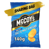 ASDA McCoy's Salt & Malt Vinegar Sharing Crisps 140g- Buy online at McGrocer