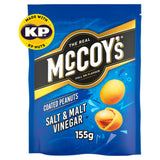 McCoy's coated peanuts Salt & Malt Vinegar 155g, UK version