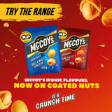 McCoy's coated peanuts Salt & Malt Vinegar 155g, UK version