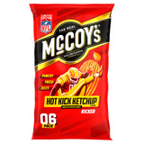 ASDA McCoy's Hot Kick Ketchup Multipack Crisps 6 Pack- Buy online at McGrocer