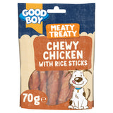 Good Boy Chicken Rice Sticks Dog Treats 70g, UK version