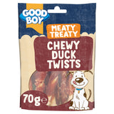 Good Boy Duck Twisters dog dental chew 70g, UK version