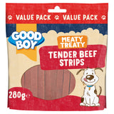 Good Boy beef strips dog treats 280g, UK version