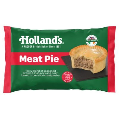 Holland's Meat Pie Herzhafter Gebackener Mürbeteig Einzeln Gekühlt