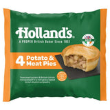ASDA Holland's 4 Potato & Meat Pies Savoury Mini Pies- Buy online at McGrocer