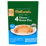 ASDA Holland's 4 Cheese & Onion Pies Frozen Savoury Pies- Buy online at McGrocer