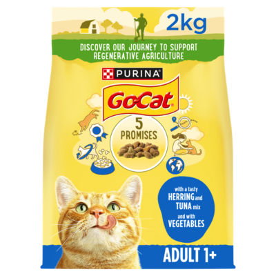 Go-Cat herring with vegetables cat food 2kg, UK version