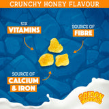 Nestlé Golden Nuggets honey flavoured cereal 375g, imported from the UK