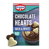 ASDA Dr. Oetker 60 Chocolate Hearts Milk & White 40g- Buy online at McGrocer