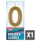 Dr. Oetker Number Zero Birthday Candle