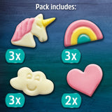 Dr. Oetker 11 Chocolatey Unicorns & Rainbows White Chocolate Flavour