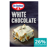 ASDA Dr Oetker White Chocolate Baking Bar 100g- Buy online at McGrocer