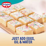 Dr. Oetker vanilla cake mix 436g with sprinkles (British brand)