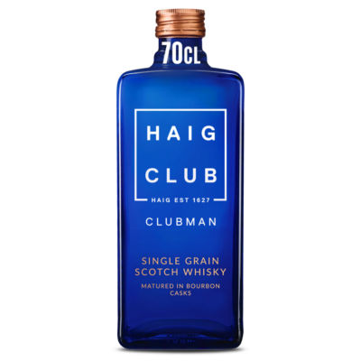 ASDA Haig Club Clubman Single Grain Scotch Whisky 40% vol 70cl- Buy online at McGrocer