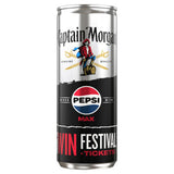 ASDA Captain Morgan Original Spiced Gold and Pepsi MAX Canned Cocktail 250ml- Buy online at McGrocer