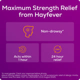 Allevia hayfever relief tablets 120mg fexofenadine 30 tablets - British product