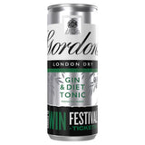 ASDA Gordon's London Dry Gin with Diet Tonic Ready to Drink Can 250ml- Buy online at McGrocer