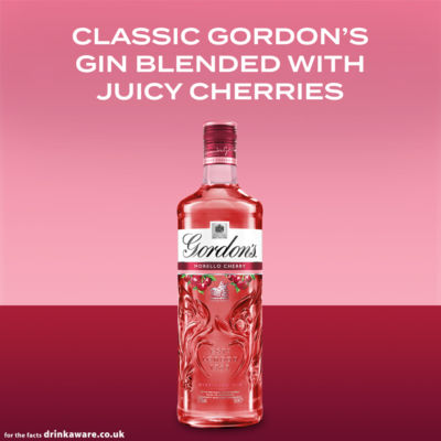 Gordon's Morello Cherry gin 70cl, UK version
