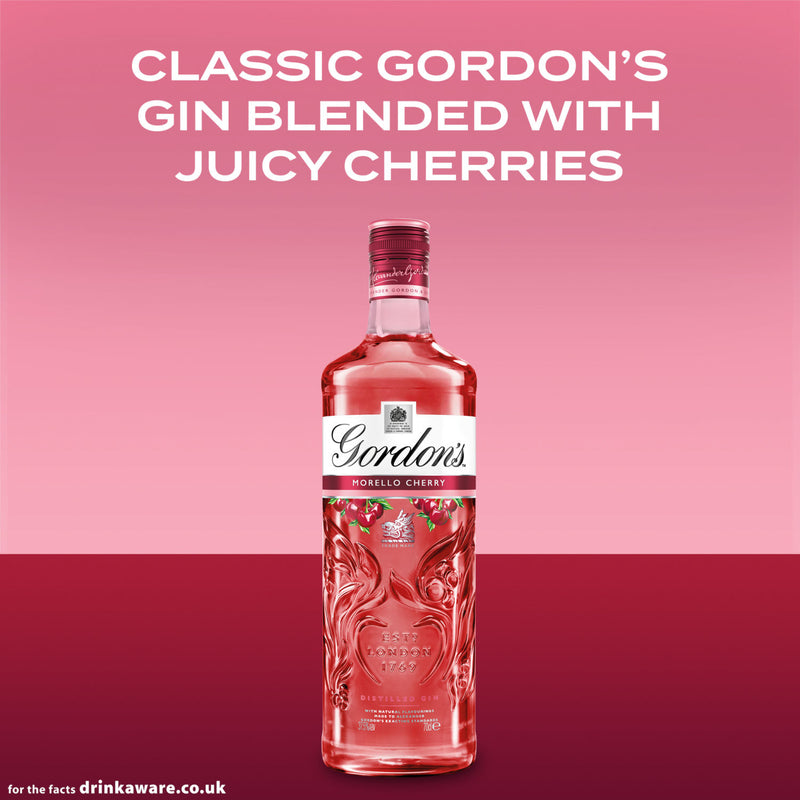 Gordon's Morello Cherry gin 70cl, UK version
