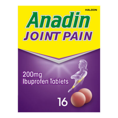 Anadin Ibuprofen Tablets 16s - British product