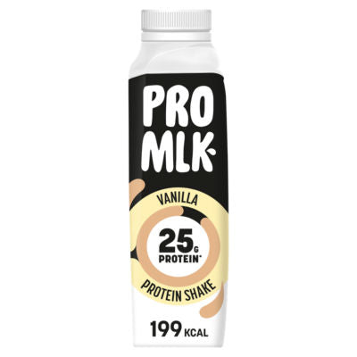 Pro Mlk vanilla protein shake 330ml, UK version