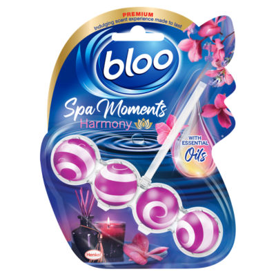 Bloo Spa Moments Harmony Toilet Rim Block 50g - British product