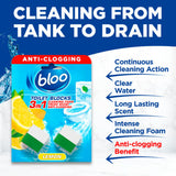 Bloo anti-clogging toilet block Lemon 100g - British product