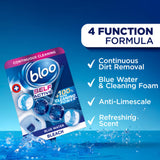 Bloo Self Active Bleach toilet rim block 50g (British brand)